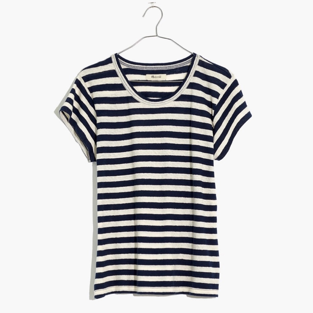 The Perfect Vintage Tee in Atkins Stripe